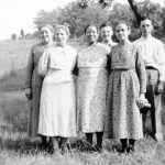 Gay Street Mission teachers and children, 1930s, Harrisonburg, Va. (VMC Archives)