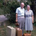 Frank and Frances Harman, missions supporters, who traveled to Jamaica and Mexico in 1963 to visit missionaries (Ceci Steiner Gray photo)