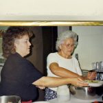 Serving at VMBM Meeting, about 1991 (VMM Archives)034